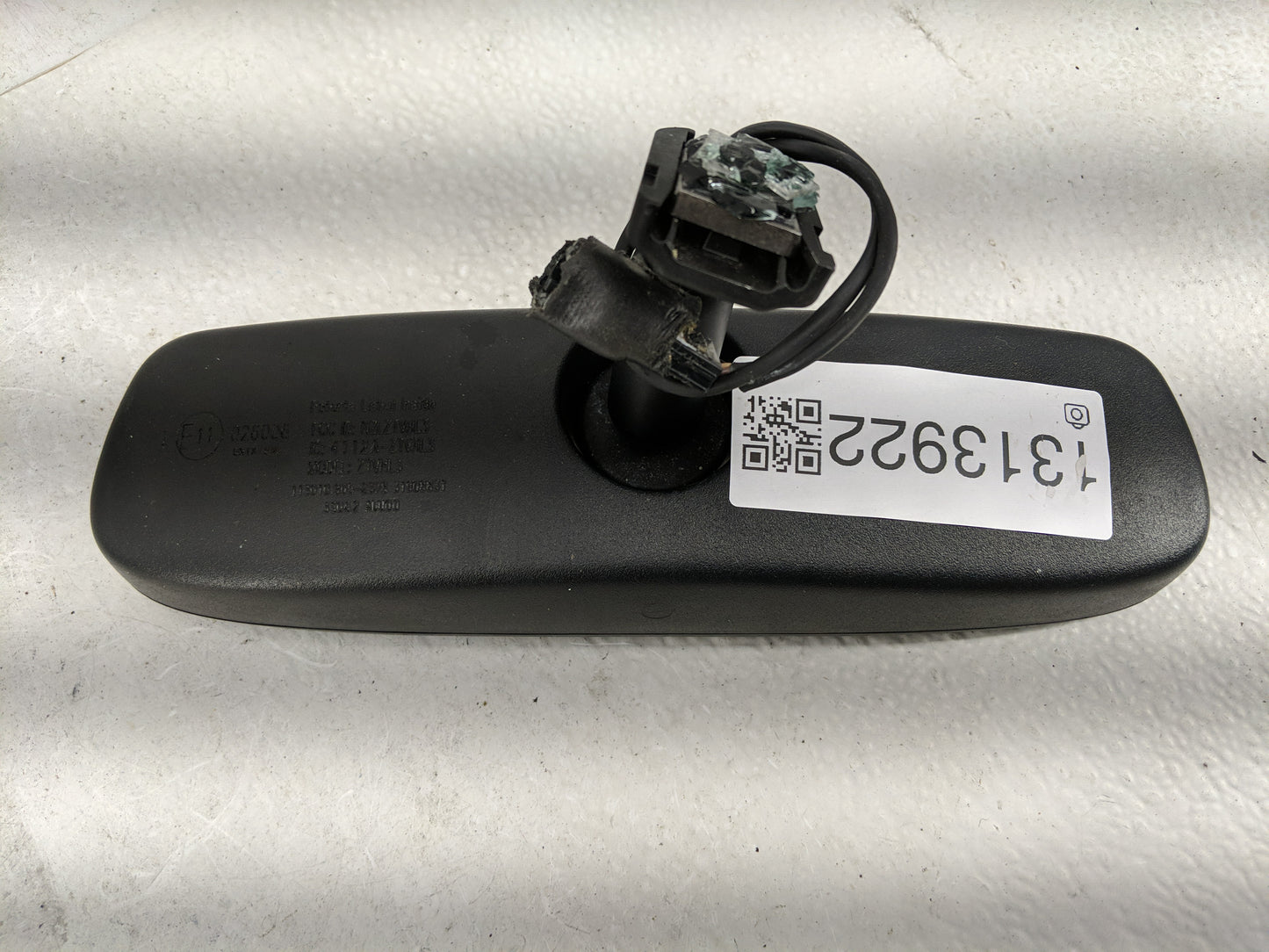 2011-2019 Hyundai Sonata Interior Rear View Mirror Replacement OEM P/N:E11026006 4112A-ZTVHL3 Fits OEM Used Auto Parts - Oem