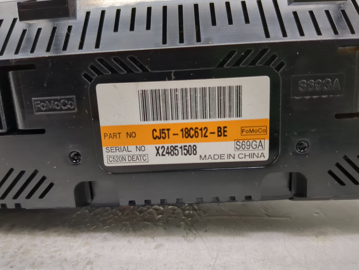 2011-2013 Hyundai Sonata Climate Control Module Temperature AC/Heater Replacement P/N:CJ5T-18C612-BE 97250-3QDA1 Fits OEM Us