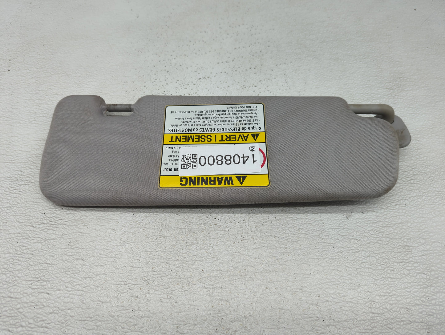 2011-2014 Hyundai Sonata Sun Visor Shade Replacement Driver Left Mirror Fits Fits 2011 2012 2013 2014 OEM Used Auto Parts -