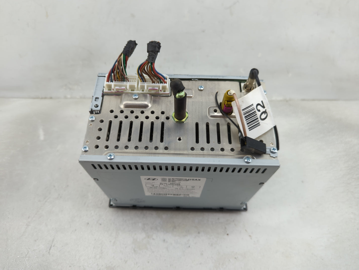 2011 Hyundai Sonata Radio AM FM Cd Player Receiver Replacement P/N:96180-3Q0014X PA-710YFLXMB Fits OEM Used Auto Parts - Oem