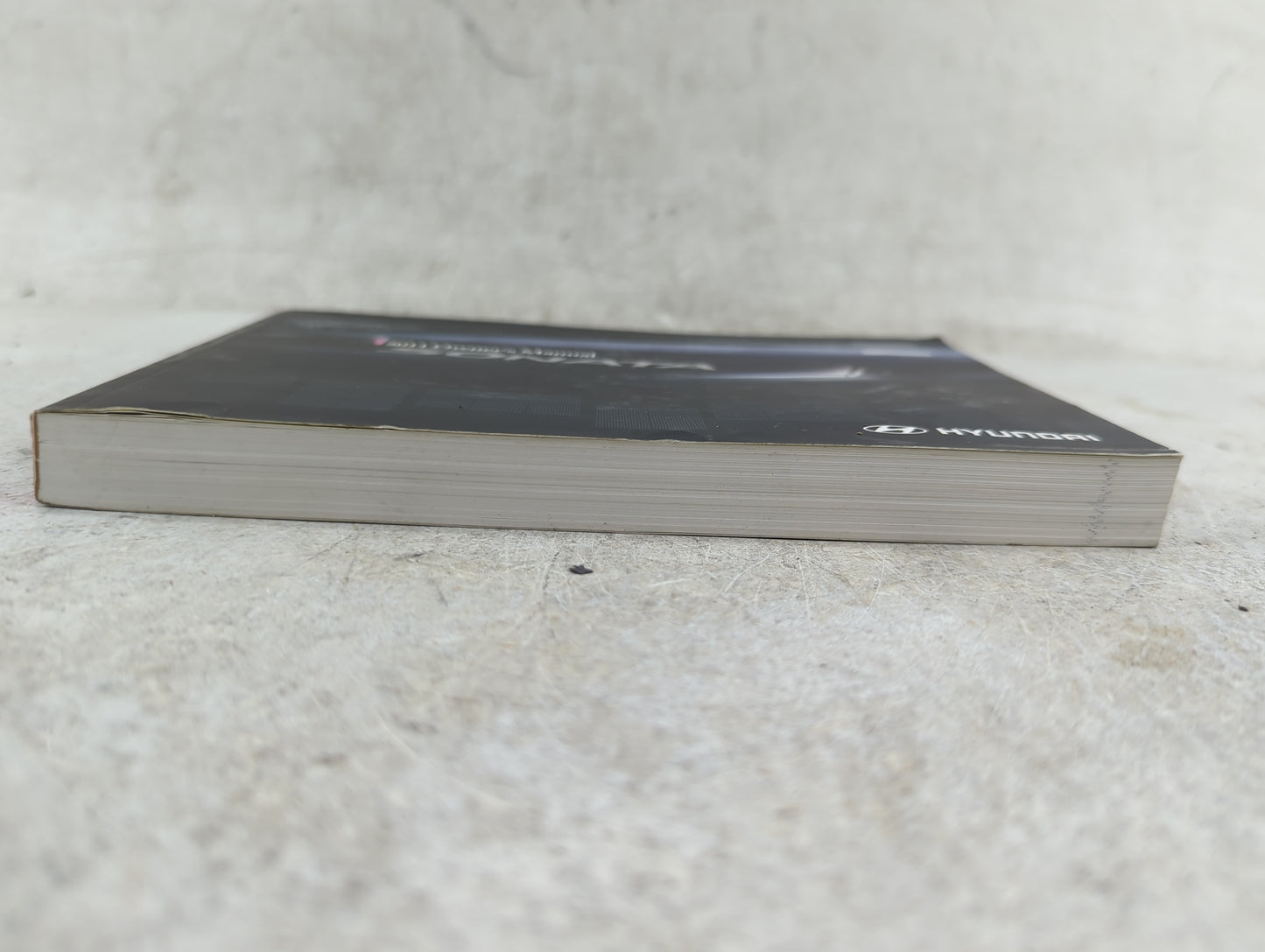 2011 Hyundai Sonata Owners Manual Book Guide P/N:A3SO-EU03A OEM Used Auto Parts - Oemusedautoparts1.com