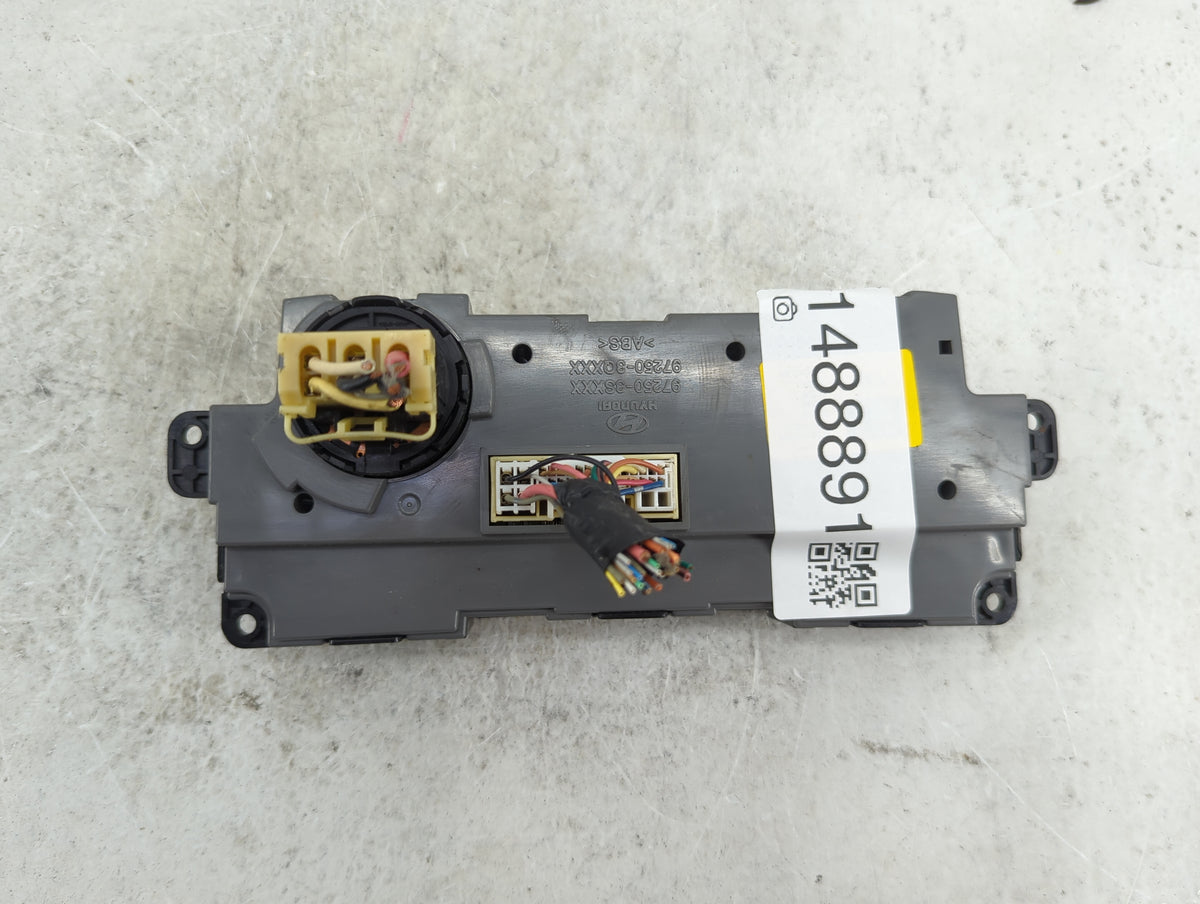 2011 Hyundai Sonata Climate Control Module Temperature AC/Heater Replacement P/N:97250-3QXXX Fits OEM Used Auto Parts - Oemu