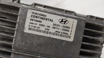 2011-2014 Hyundai Sonata PCM Engine Control Computer ECU ECM PCU OEM P/N:39101-2G661 39111-2G661 Fits Fits 2011 2012 2013 2014 OEM Used Auto Parts