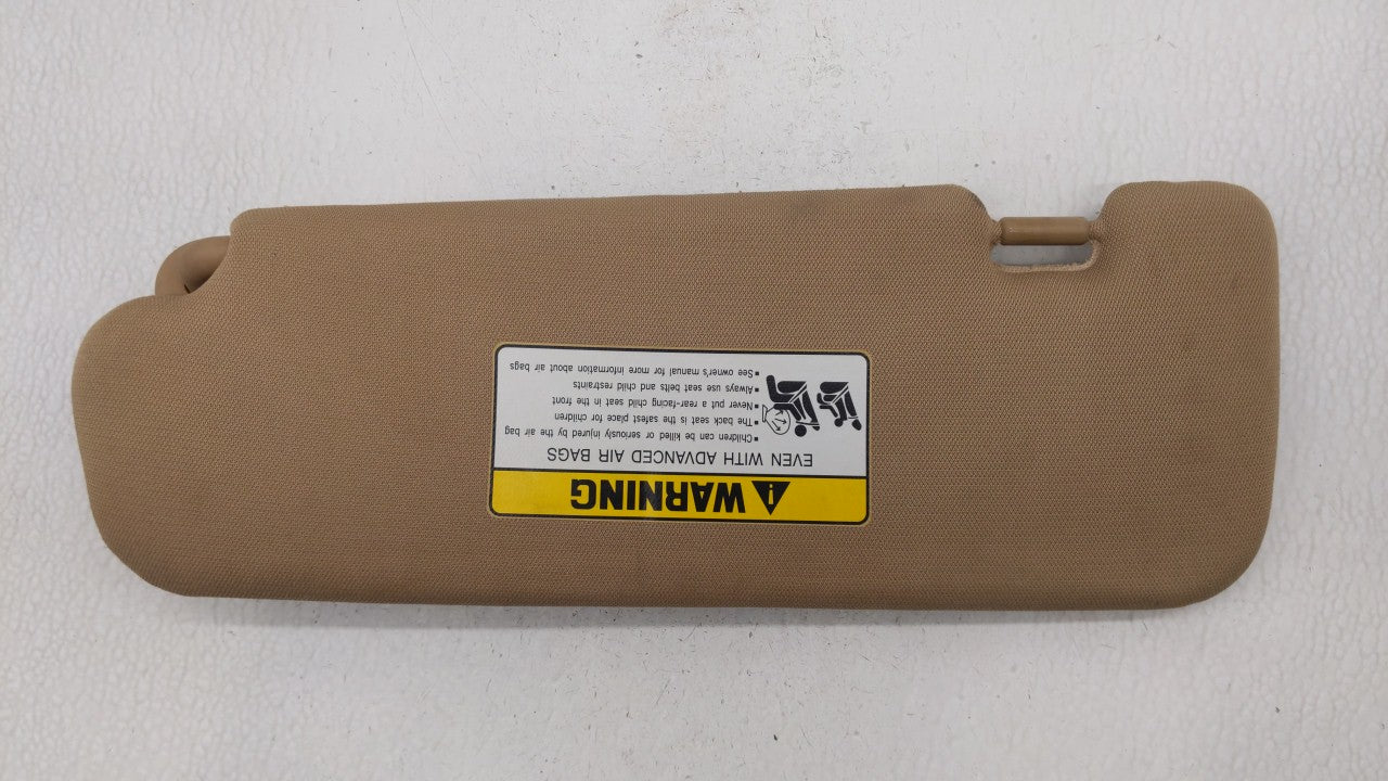 2011-2015 Hyundai Sonata Sun Visor Shade Replacement Passenger Right Mirror Fits Fits 2011 2012 2013 2014 2015 OEM Used Auto