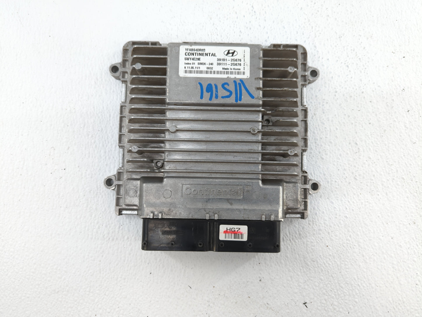 2011-2014 Hyundai Sonata PCM Engine Control Computer ECU ECM PCU OEM P/N:39111-2G676 39101-2G667 Fits Fits 2011 2012 2013 20