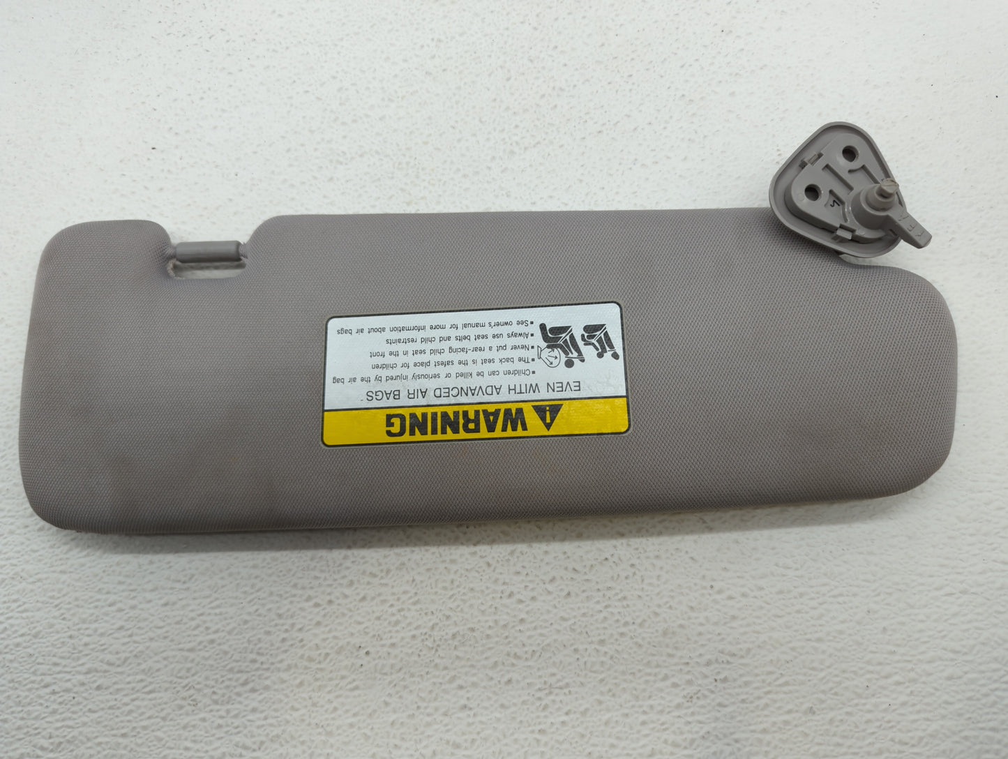 2011-2014 Hyundai Sonata Sun Visor Shade Replacement Driver Left Mirror Fits Fits 2011 2012 2013 2014 OEM Used Auto Parts -