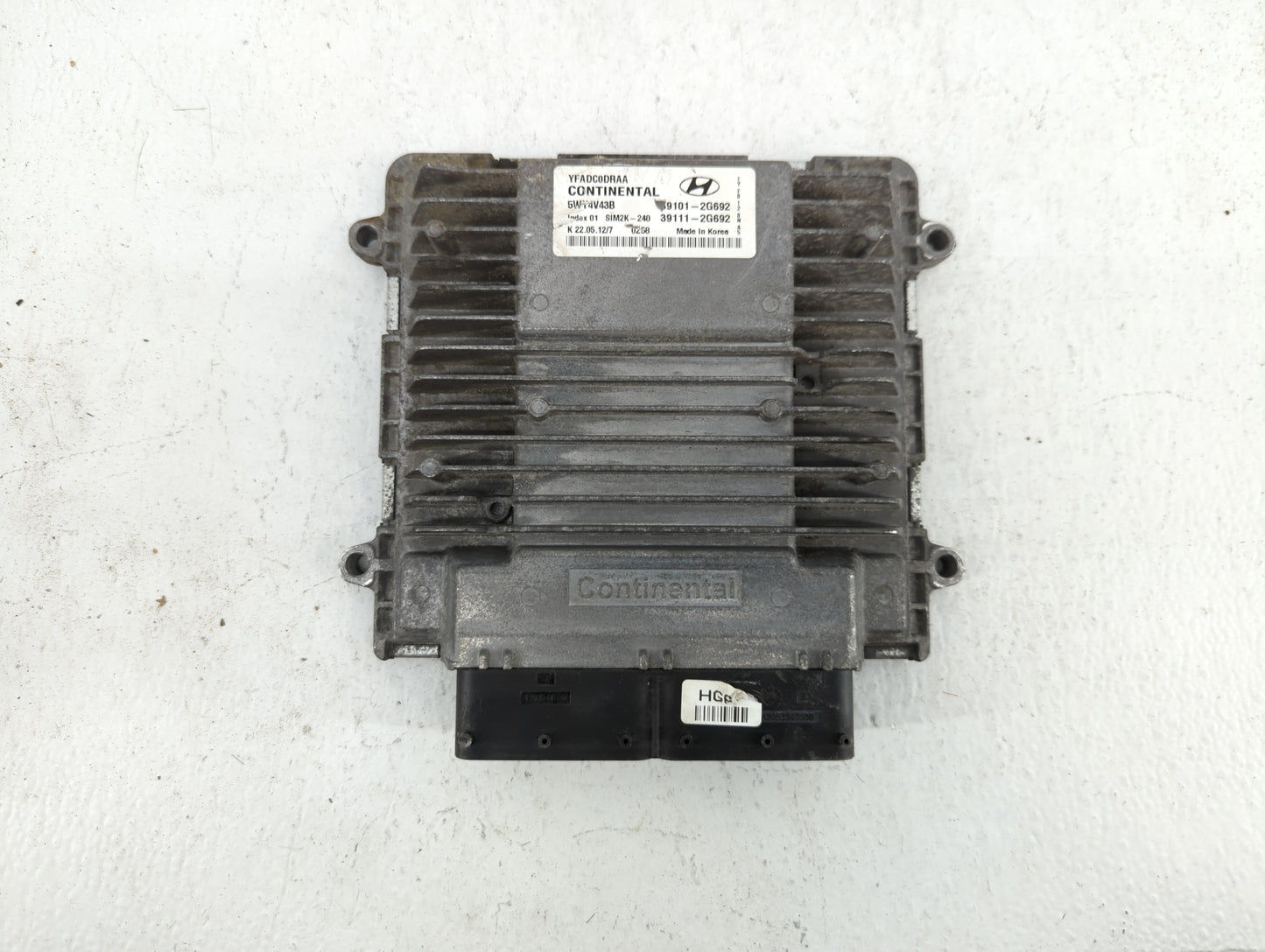 2011-2014 Hyundai Sonata PCM Engine Control Computer ECU ECM PCU OEM P/N:39101-2G692 39111-2G690 Fits Fits 2011 2012 2013 20