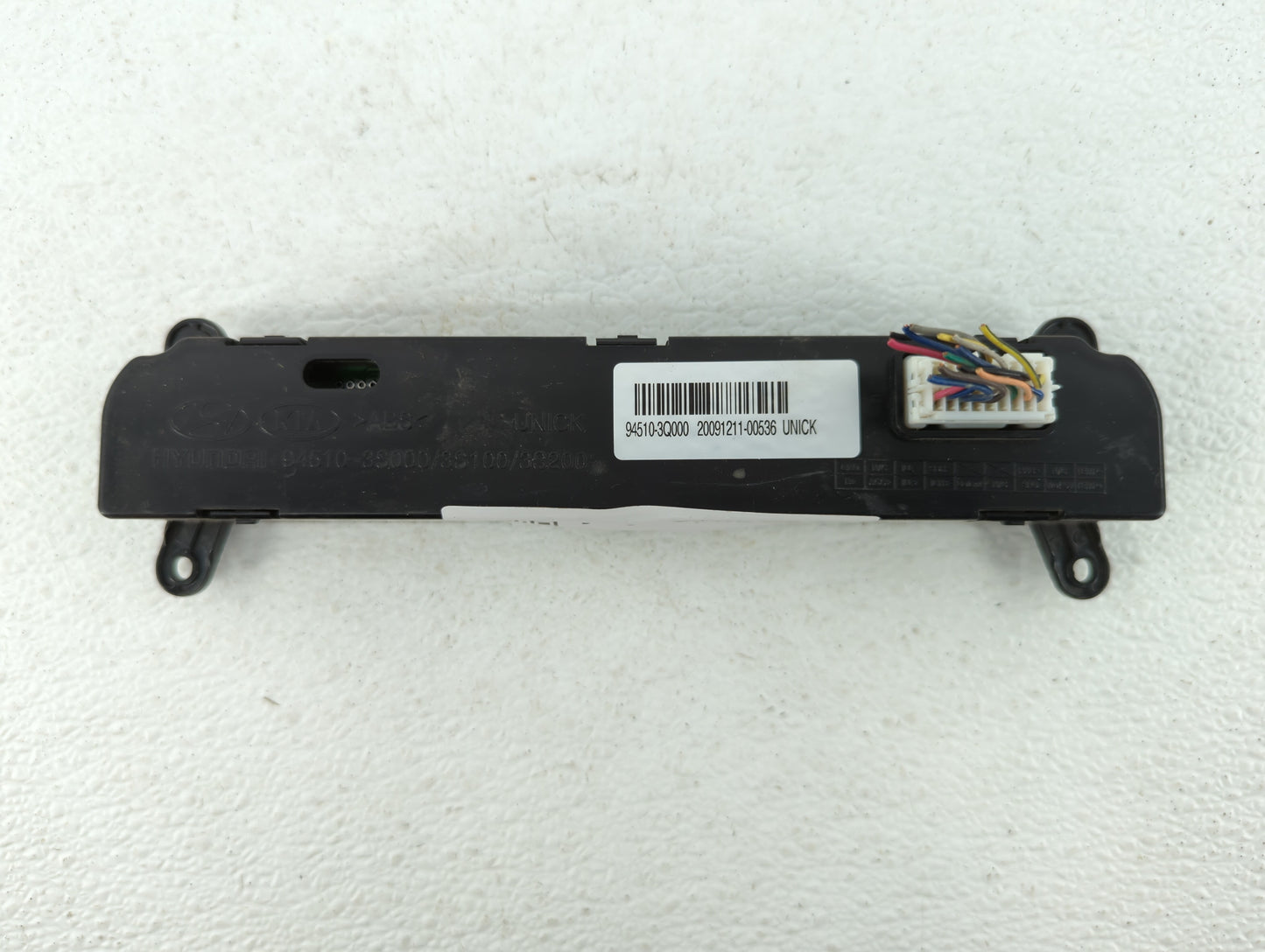 2011 Hyundai Sonata Digitial Dash Clock P/N:94510-3Q000 Fits OEM Used Auto Parts - Oemusedautoparts1.com