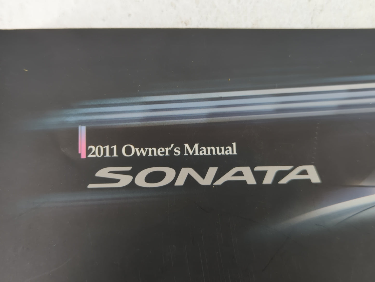 2011 Hyundai Sonata Owners Manual Book Guide OEM Used Auto Parts - Oemusedautoparts1.com