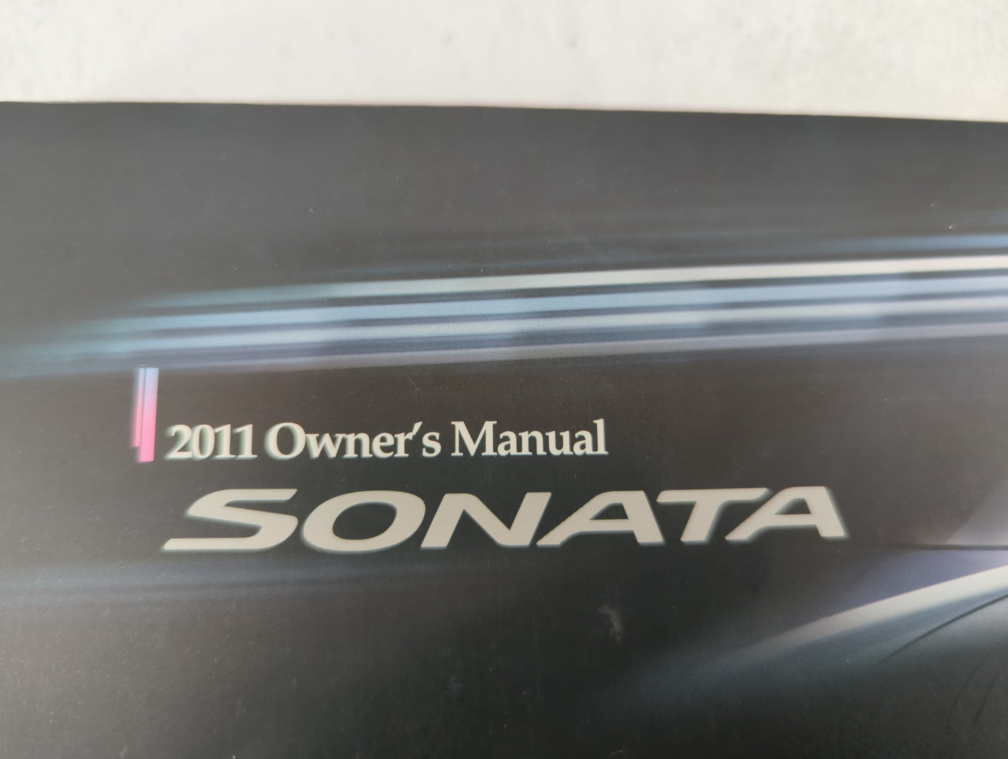 2011 Hyundai Sonata Owners Manual Book Guide OEM Used Auto Parts - Oemusedautoparts1.com