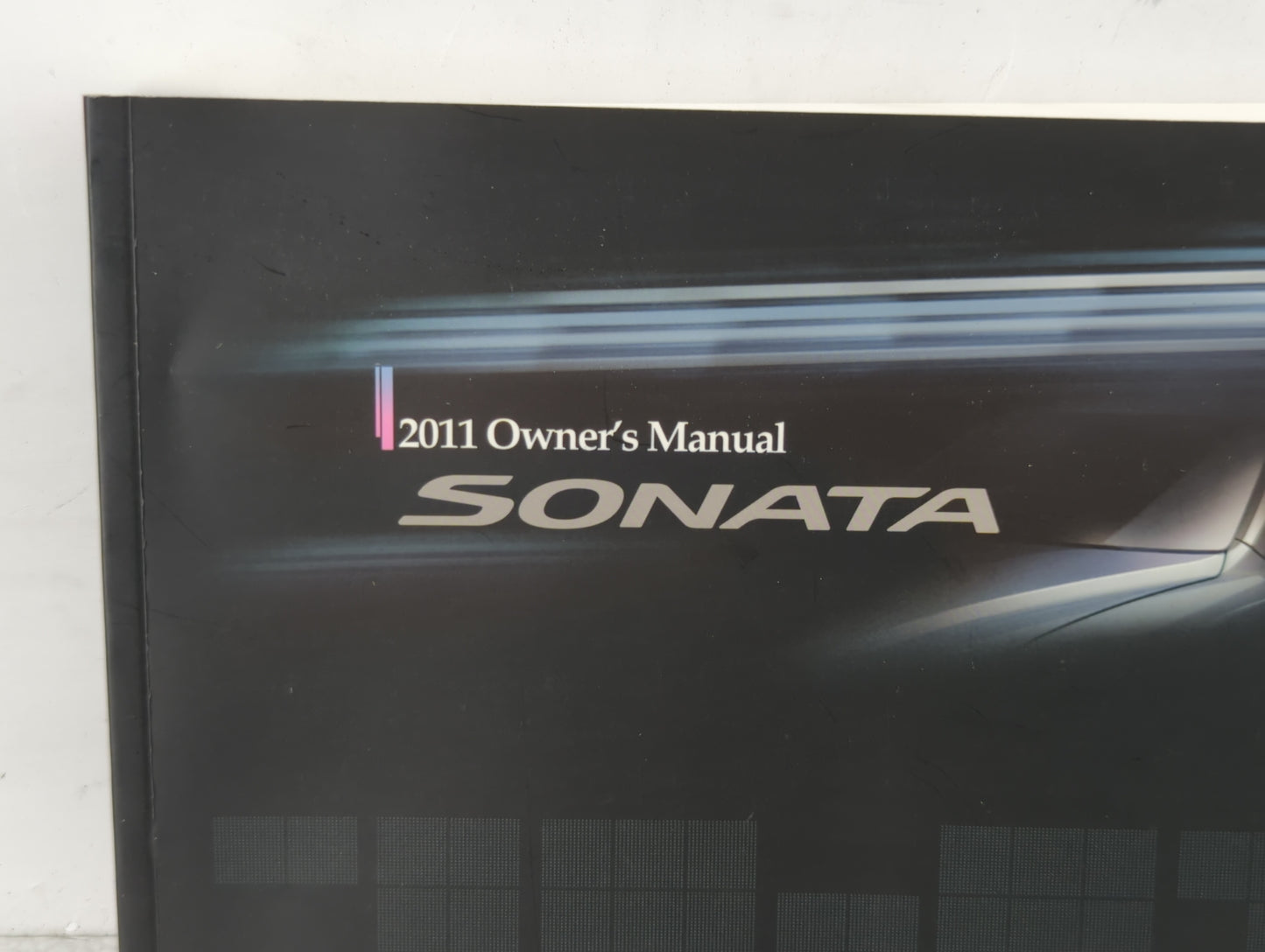 2011 Hyundai Sonata Owners Manual Book Guide OEM Used Auto Parts - Oemusedautoparts1.com