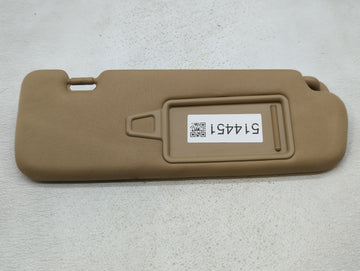 2011-2015 Hyundai Sonata Sun Visor Shade Replacement Passenger Right Mirror Fits Fits 2011 2012 2013 2014 2015 OEM Used Auto Parts