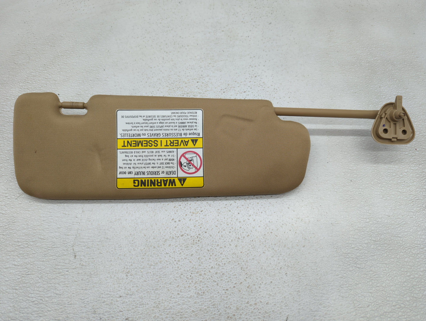 2011-2015 Hyundai Sonata Sun Visor Shade Replacement Driver Left Mirror Fits Fits 2011 2012 2013 2014 2015 OEM Used Auto Par