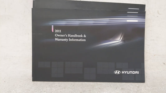 2011 Hyundai Sonata Owners Manual Book Guide OEM Used Auto Parts