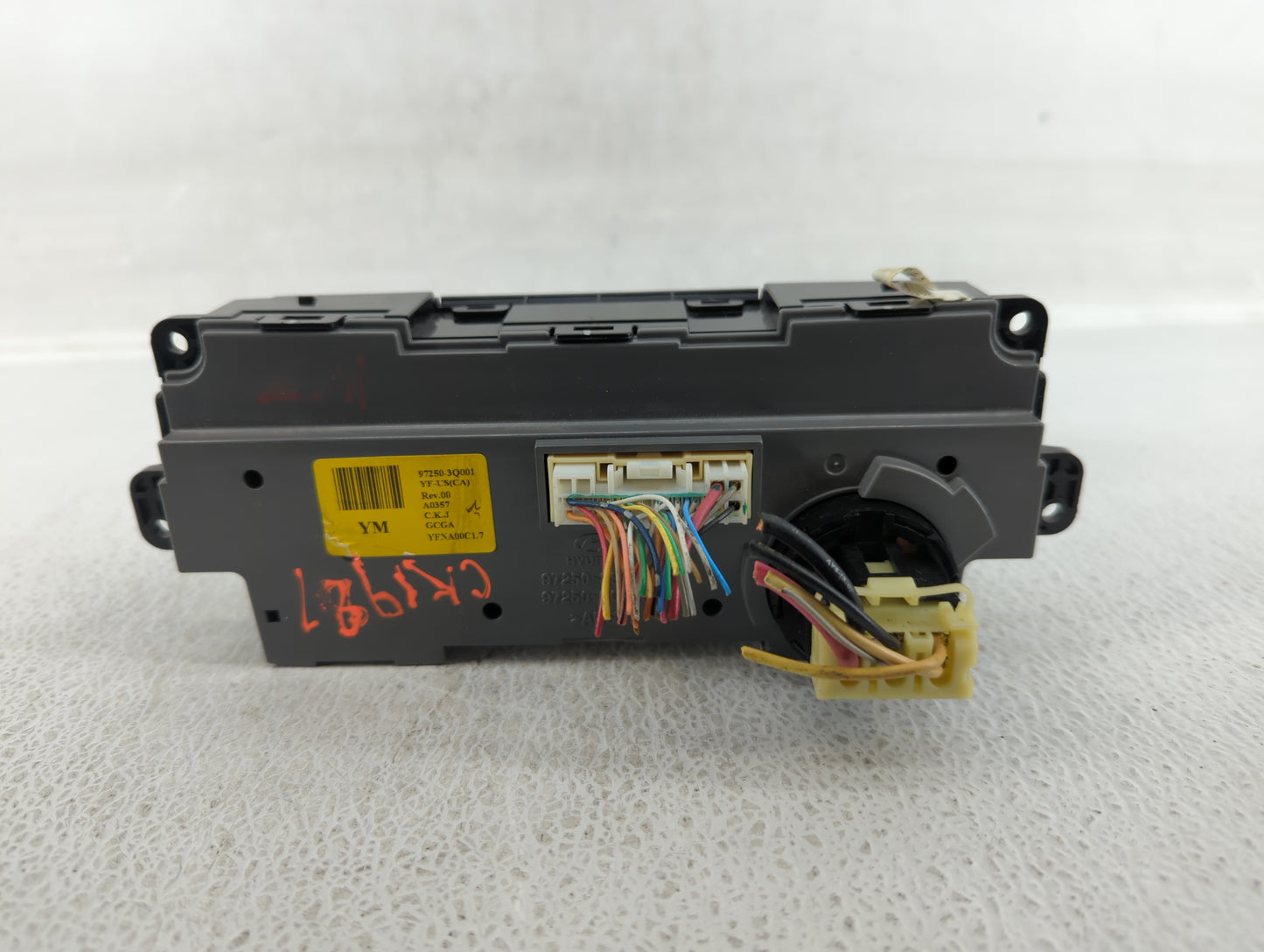 2011-2013 Hyundai Sonata Climate Control Module Temperature AC/Heater Replacement P/N:97250-3Q001 Fits Fits 2011 2012 2013 O