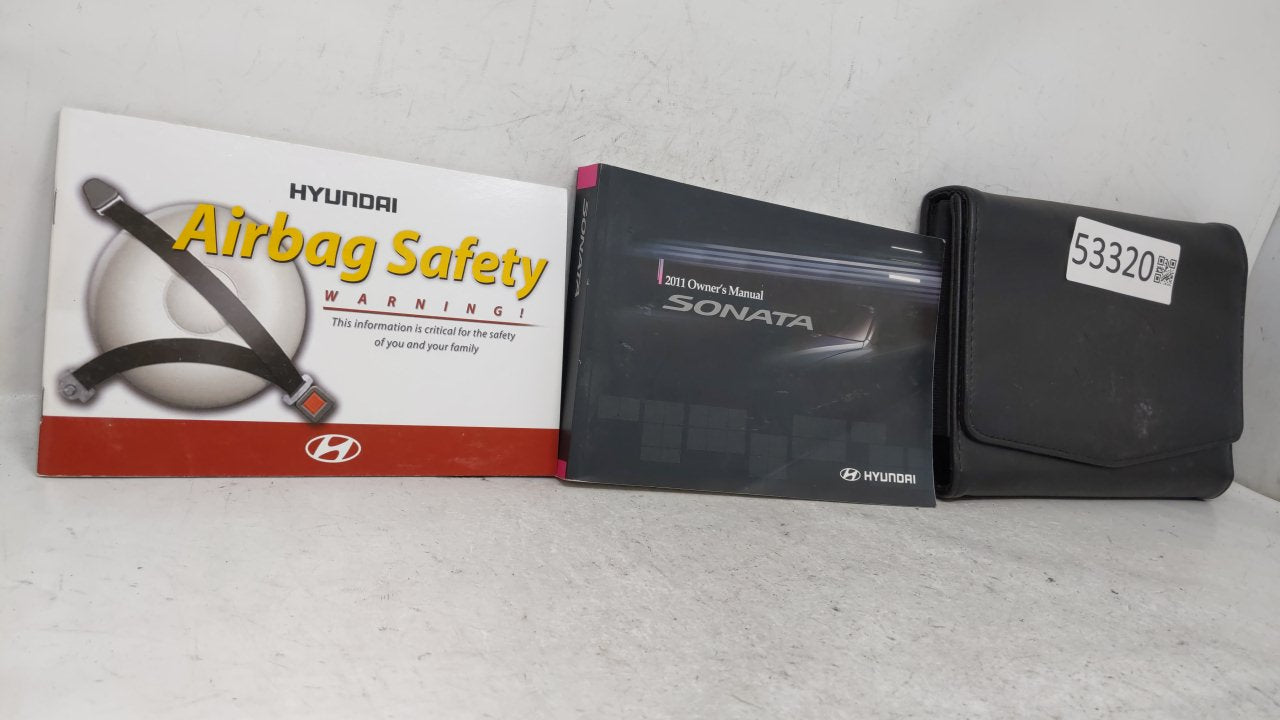 2011 Hyundai Sonata Owners Manual Book Guide OEM Used Auto Parts - Oemusedautoparts1.com
