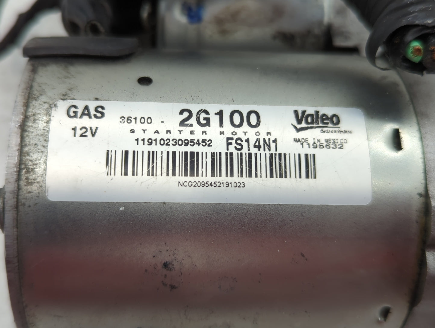 2008-2014 Hyundai Sonata Car Starter Motor Solenoid OEM P/N:36100-2G100 Fits Fits 2008 2009 2010 2011 2012 2013 2014 OEM Use