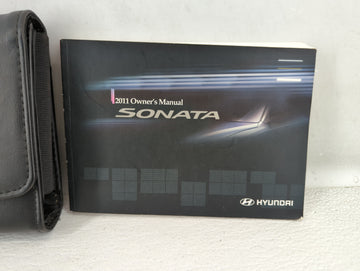2011 Hyundai Sonata Owners Manual Book Guide P/N:A3S0-EU03A OEM Used Auto Parts