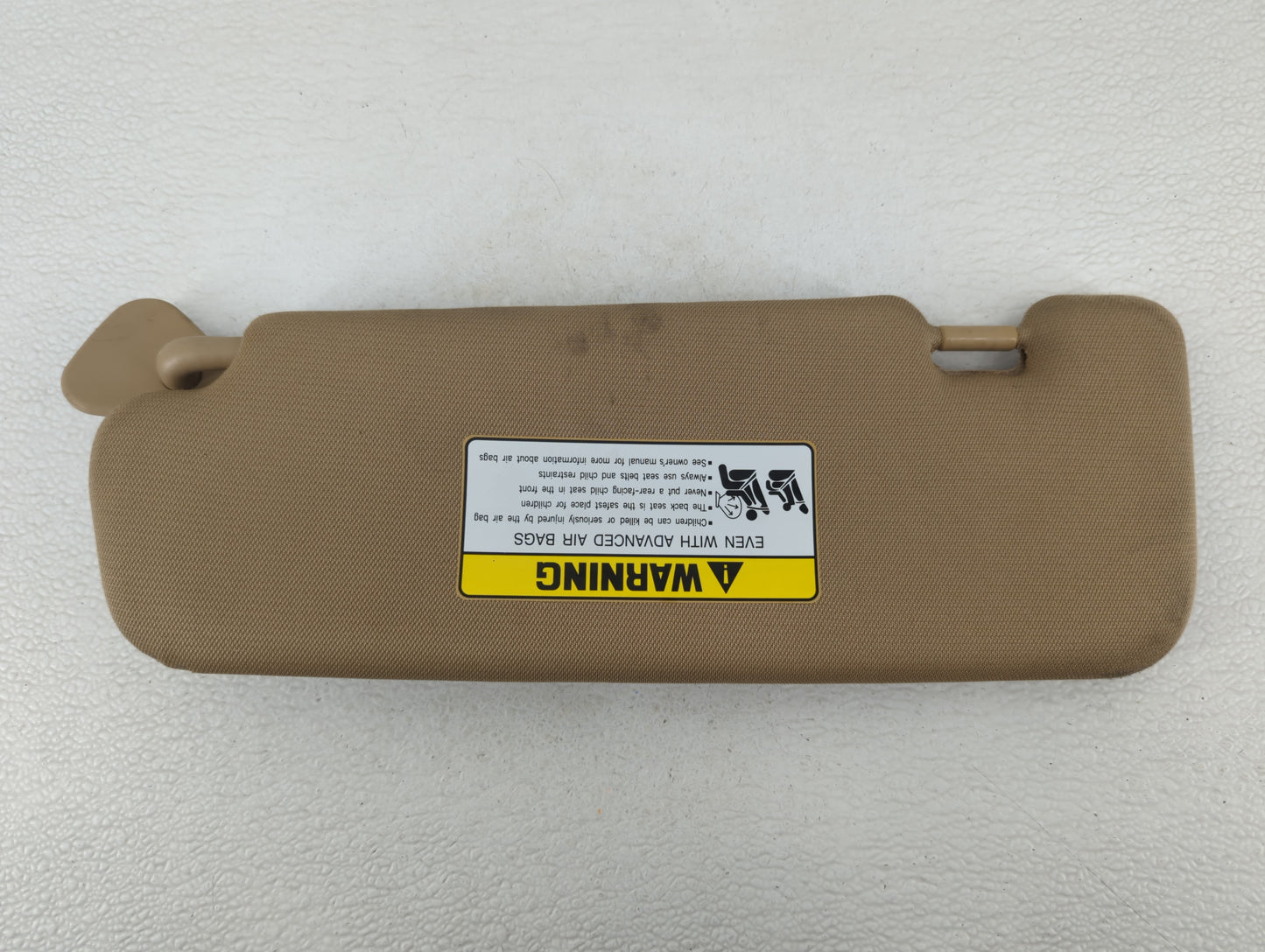 2011-2015 Hyundai Sonata Sun Visor Shade Replacement Passenger Right Mirror Fits Fits 2011 2012 2013 2014 2015 OEM Used Auto