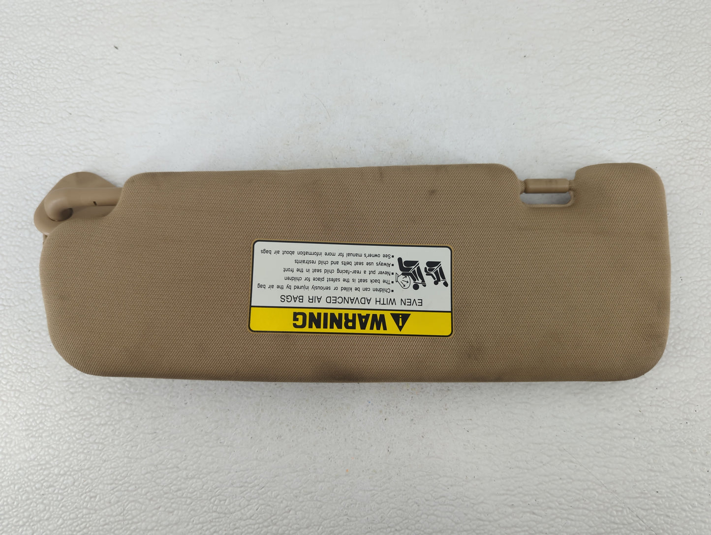 2011-2015 Hyundai Sonata Sun Visor Shade Replacement Driver Left Mirror Fits Fits 2011 2012 2013 2014 2015 OEM Used Auto Par