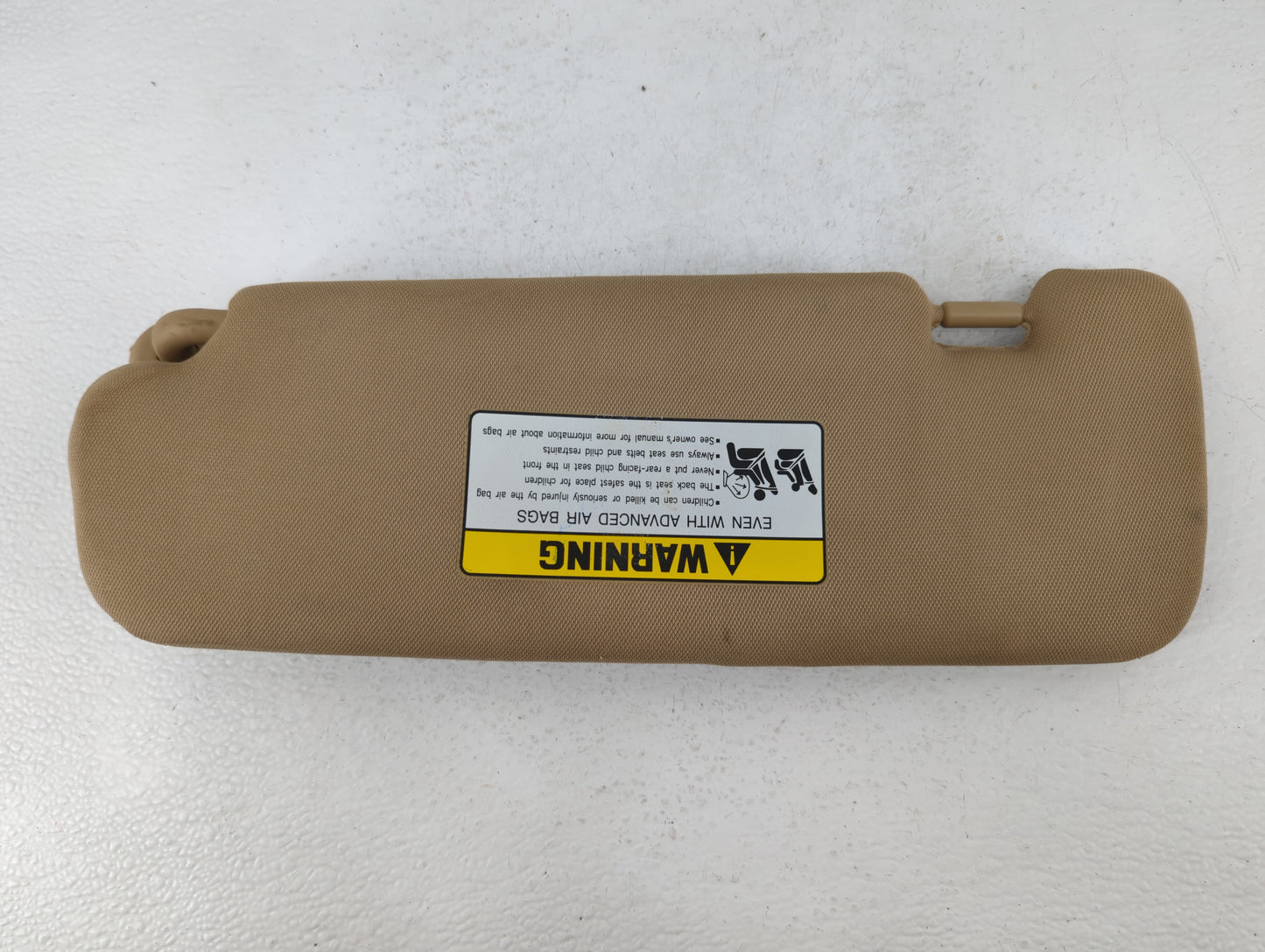 2011-2015 Hyundai Sonata Sun Visor Shade Replacement Passenger Right Mirror Fits Fits 2011 2012 2013 2014 2015 OEM Used Auto