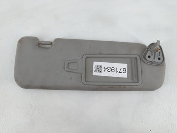 2011-2015 Hyundai Sonata Sun Visor Shade Replacement Passenger Right Mirror Fits Fits 2011 2012 2013 2014 2015 OEM Used Auto Parts
