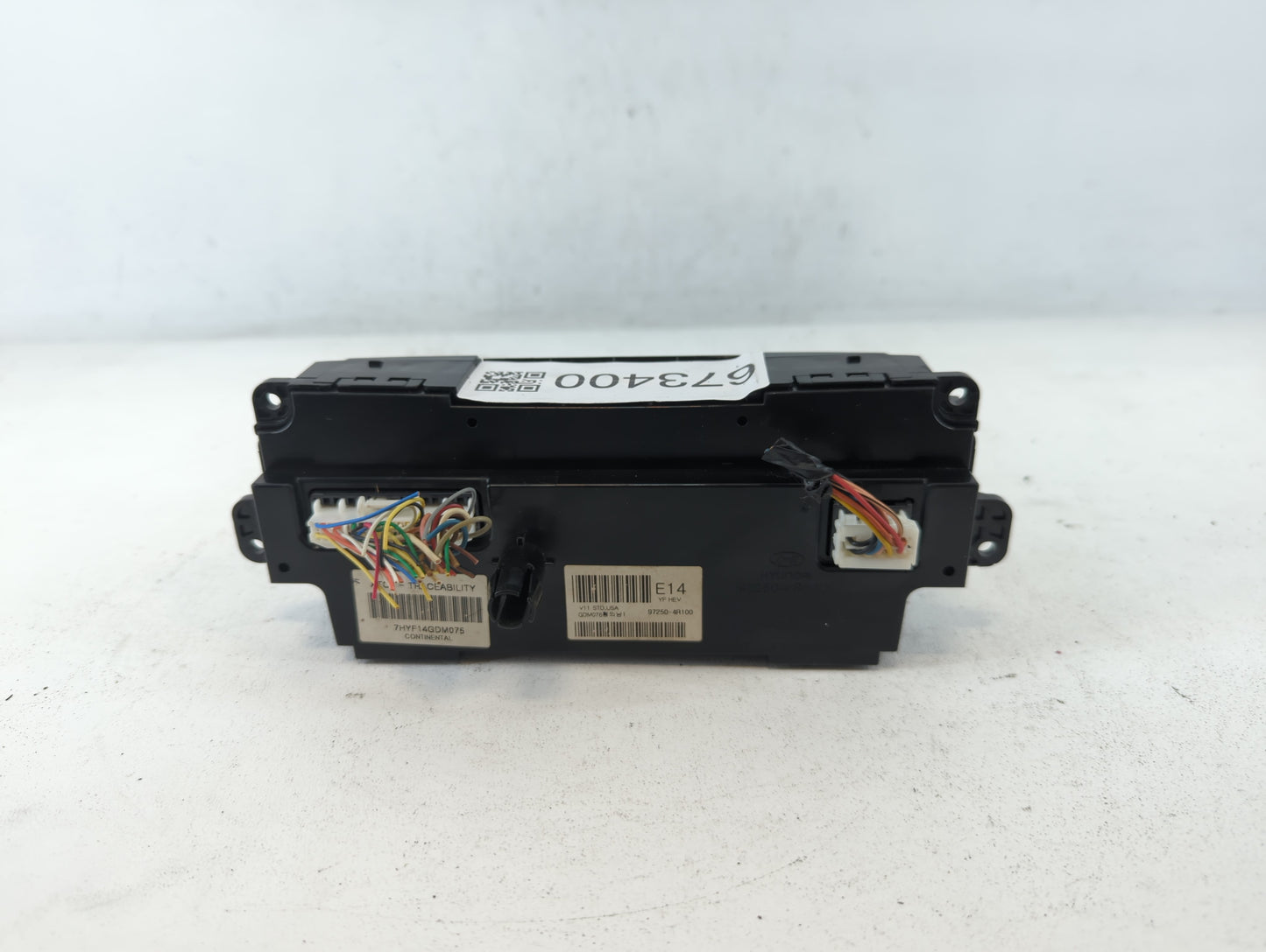 2011-2013 Hyundai Sonata Climate Control Module Temperature AC/Heater Replacement P/N:97250-4R100 97250-4R101 Fits OEM Used