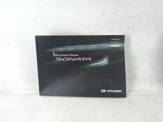 2011 Hyundai Sonata Owners Manual Book Guide P/N:A3SO-EU06F OEM Used Auto Parts