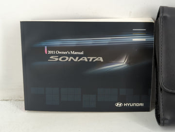 2011 Hyundai Sonata Owners Manual Book Guide P/N:A3S0-EU0DJ OEM Used Auto Parts