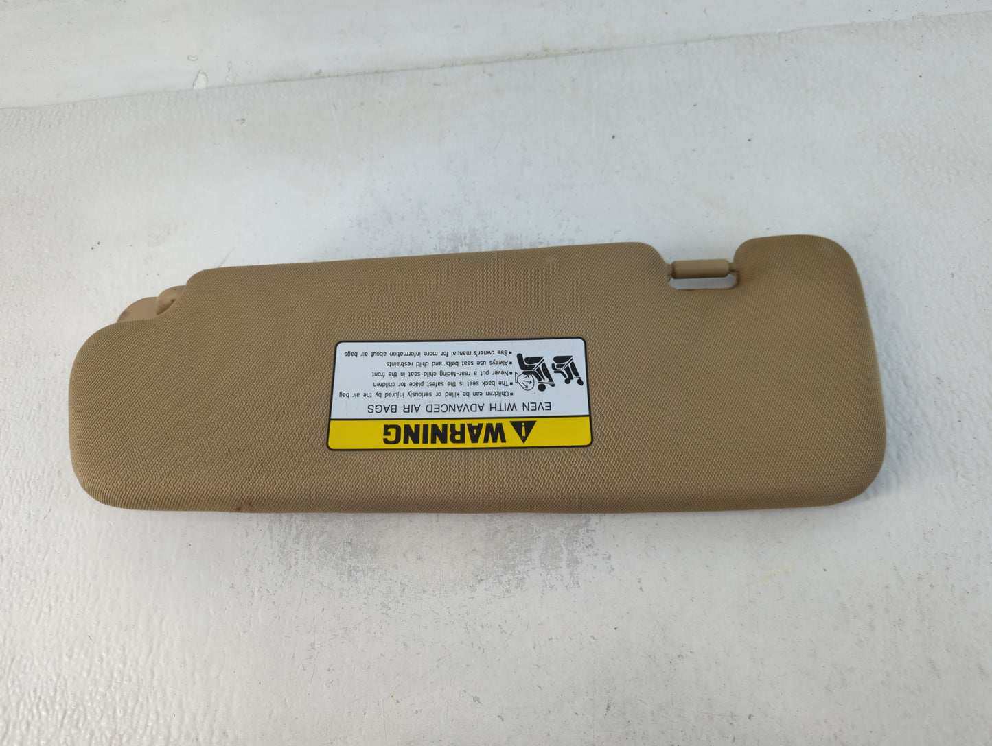 2011-2015 Hyundai Sonata Sun Visor Shade Replacement Passenger Right Mirror Fits Fits 2011 2012 2013 2014 2015 OEM Used Auto