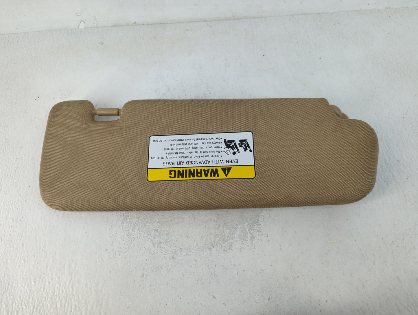 2011-2015 Hyundai Sonata Sun Visor Shade Replacement Driver Left Mirror Fits Fits 2011 2012 2013 2014 2015 OEM Used Auto Par