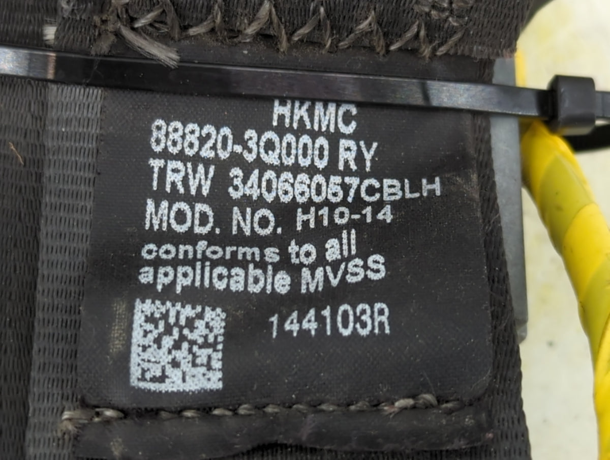 2011-2015 Hyundai Sonata Passenger Front Seatbelt Buckle 887863 - Oemusedautoparts1.com