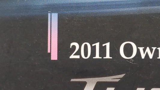 2011 Hyundai Tucson Owners Manual Book Guide OEM Used Auto Parts