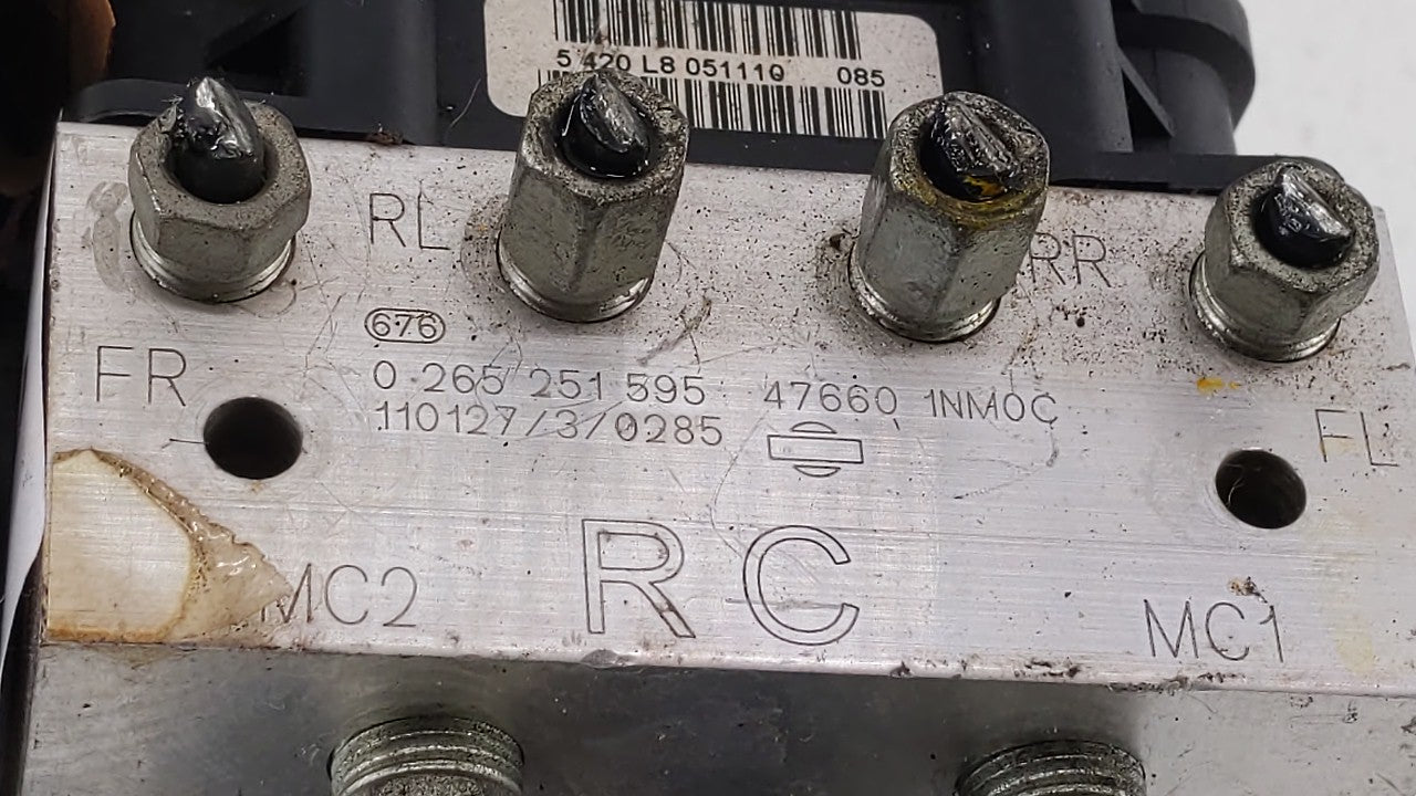 2011-2013 Infiniti G37 ABS Pump Control Module Replacement P/N:47660 1NM0C Fits Fits 2011 2012 2013 2015 OEM Used Auto Parts