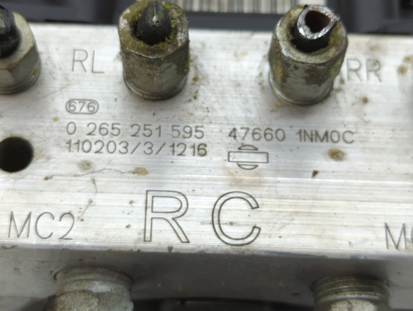 2011-2013 Infiniti G37 ABS Pump Control Module Replacement P/N:47660 1NM0C Fits Fits 2011 2012 2013 2015 OEM Used Auto Parts