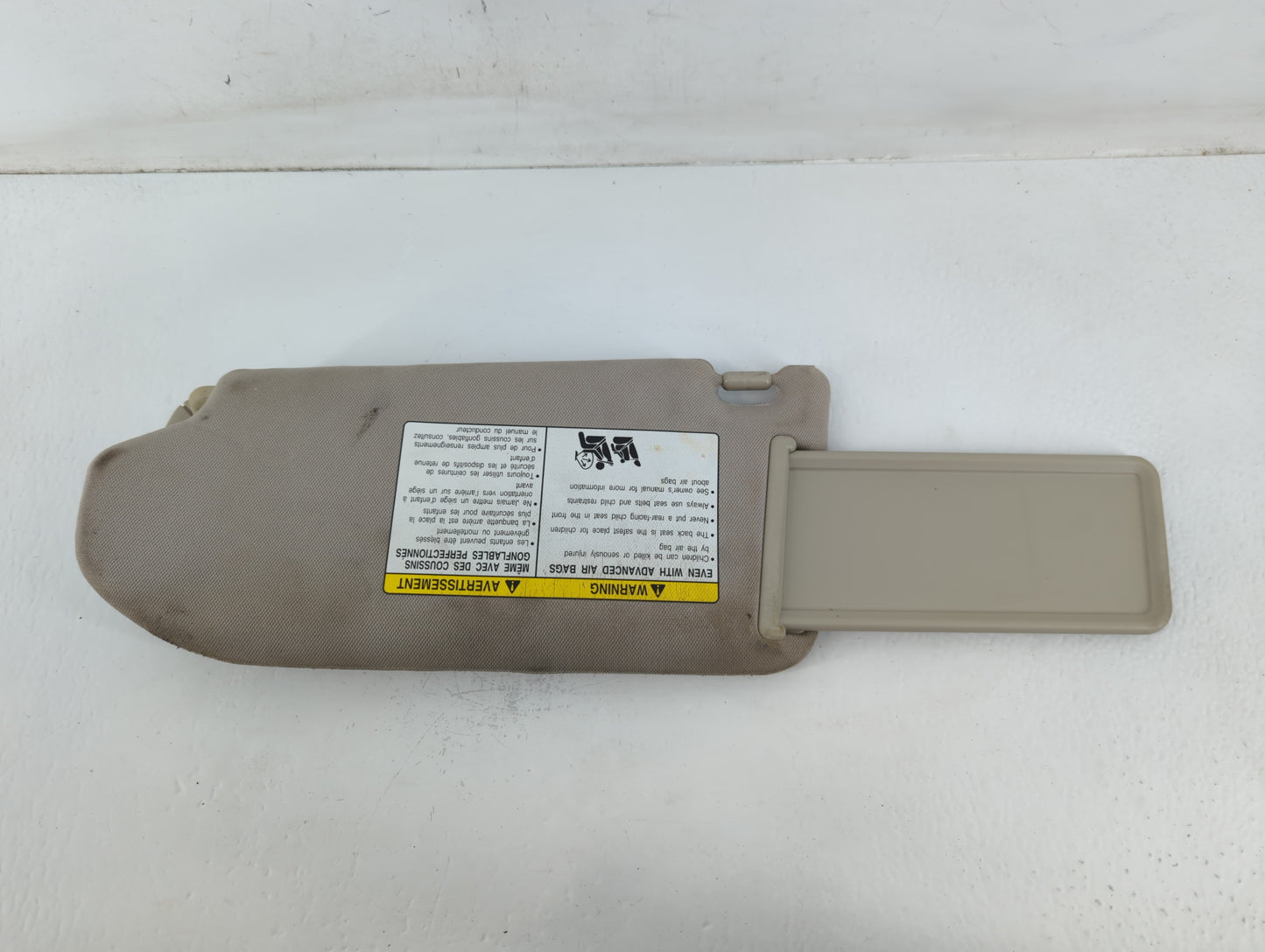 2009-2013 Infiniti G37 Sun Visor Shade Replacement Passenger Right Mirror Fits Fits 2007 2008 2009 2010 2011 2012 2013 2015