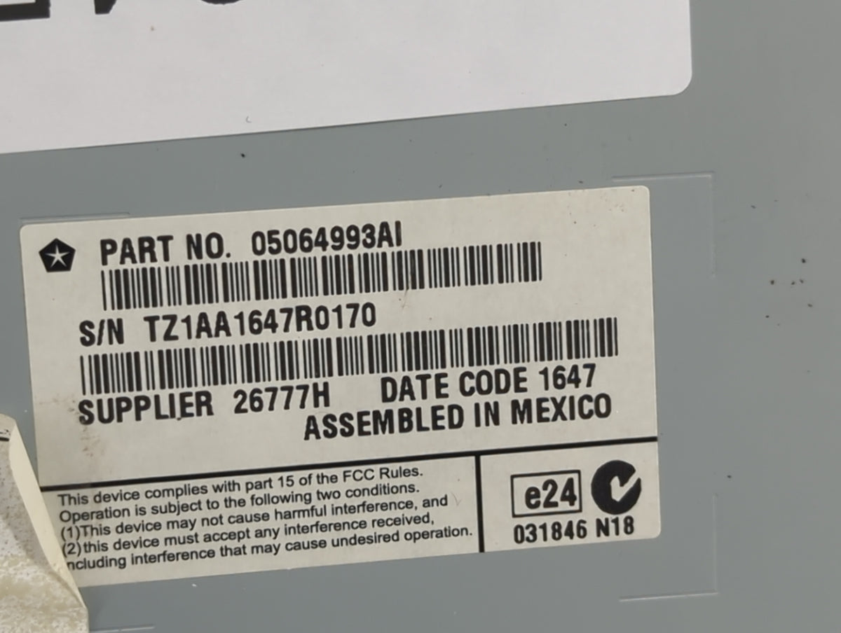 2011-2013 Infiniti Qx56 Information Radio Display Screen 1453245 - Oemusedautoparts1.com