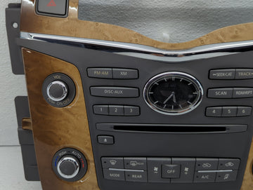 2011-2013 Infiniti Qx56 Radio Control Panel
