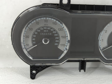 2010-2012 Jaguar Xf Instrument Cluster Speedometer Gauges P/N:9X23-10849-CF Fits Fits 2010 2011 2012 OEM Used Auto Parts