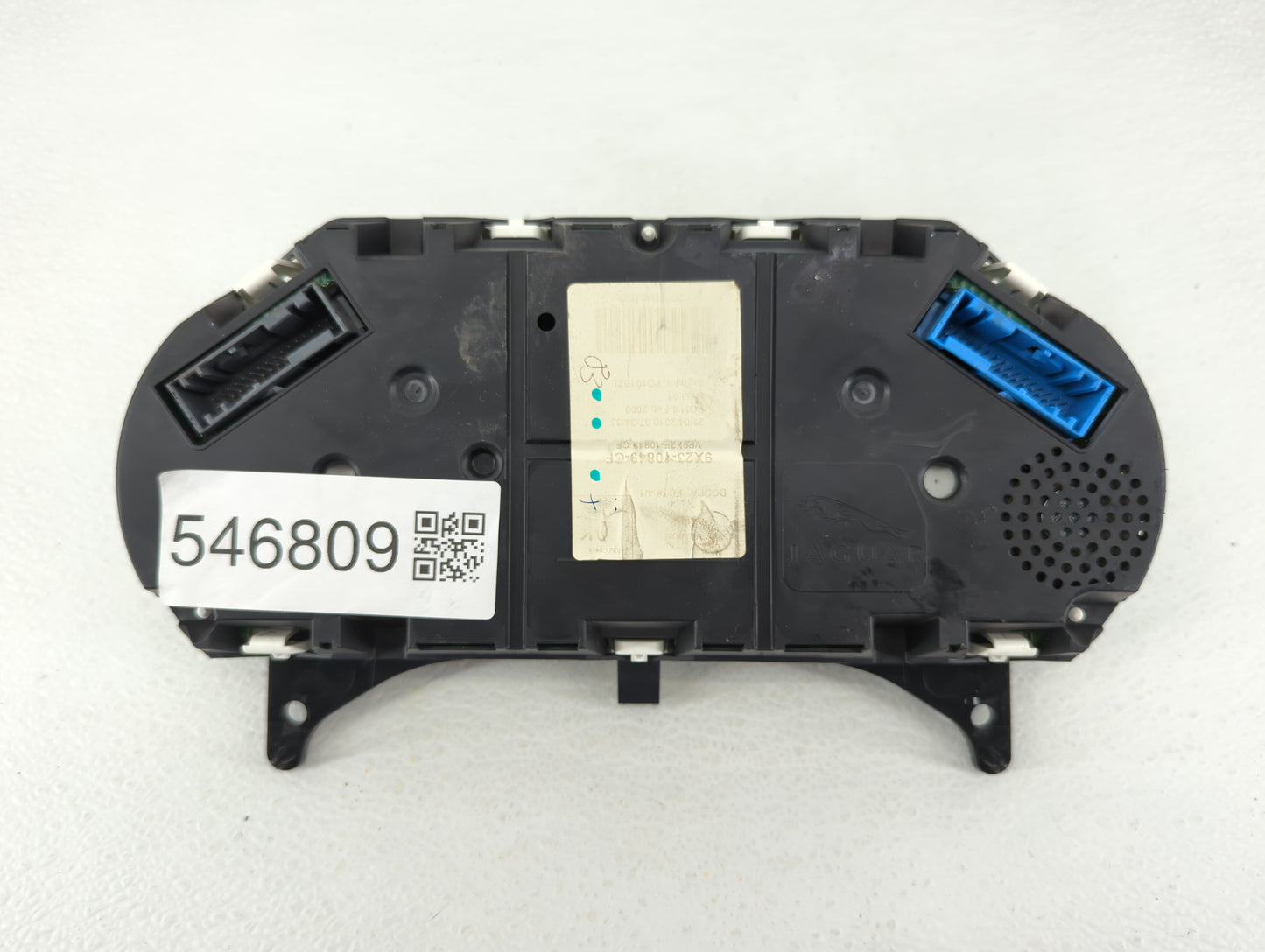 2010-2012 Jaguar Xf Instrument Cluster Speedometer Gauges P/N:9X23-10849-CF Fits Fits 2010 2011 2012 OEM Used Auto Parts - O