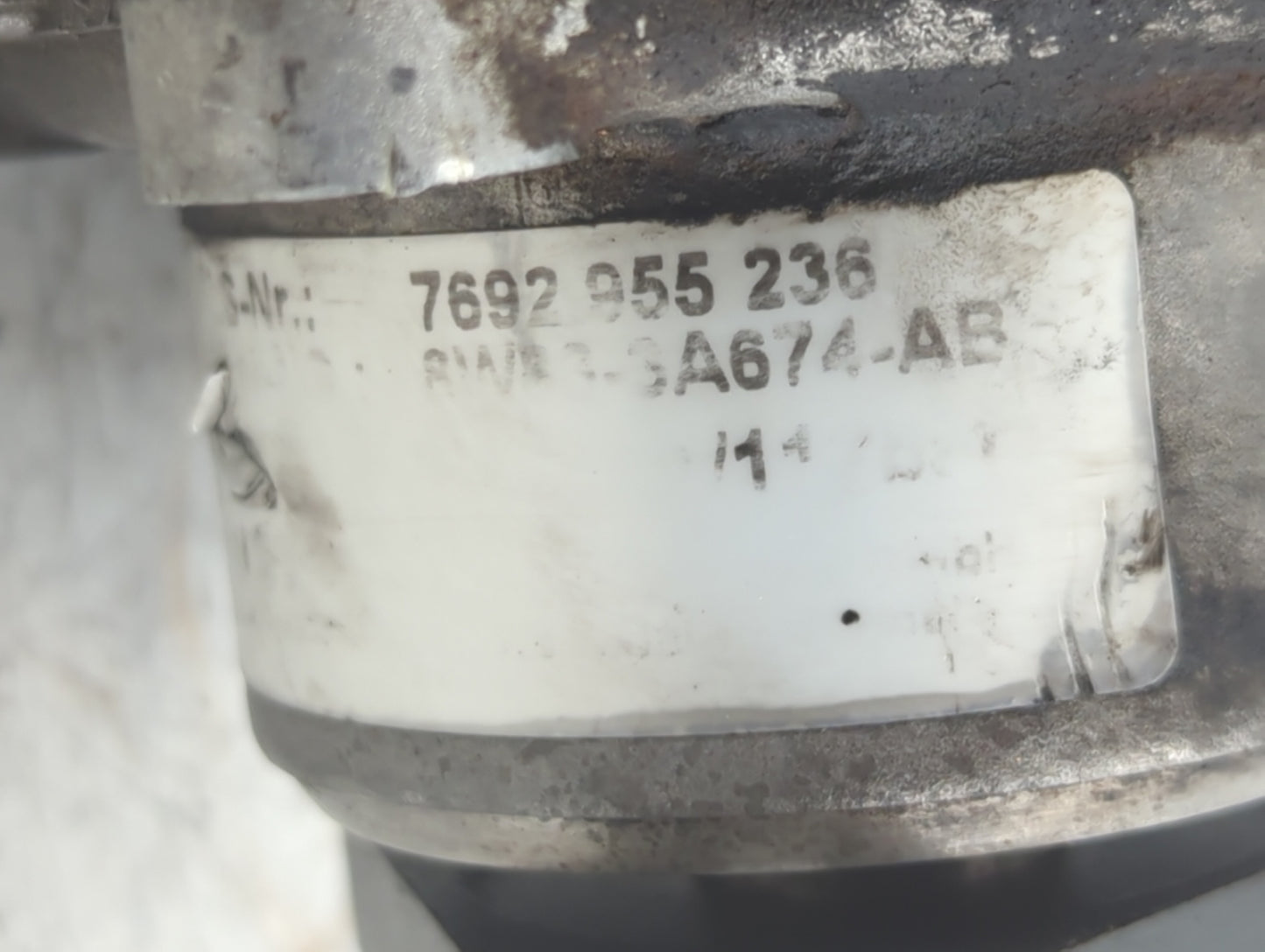 2010-2015 Jaguar Xf Power Steering Column Pump Oem - Oemusedautoparts1.com
