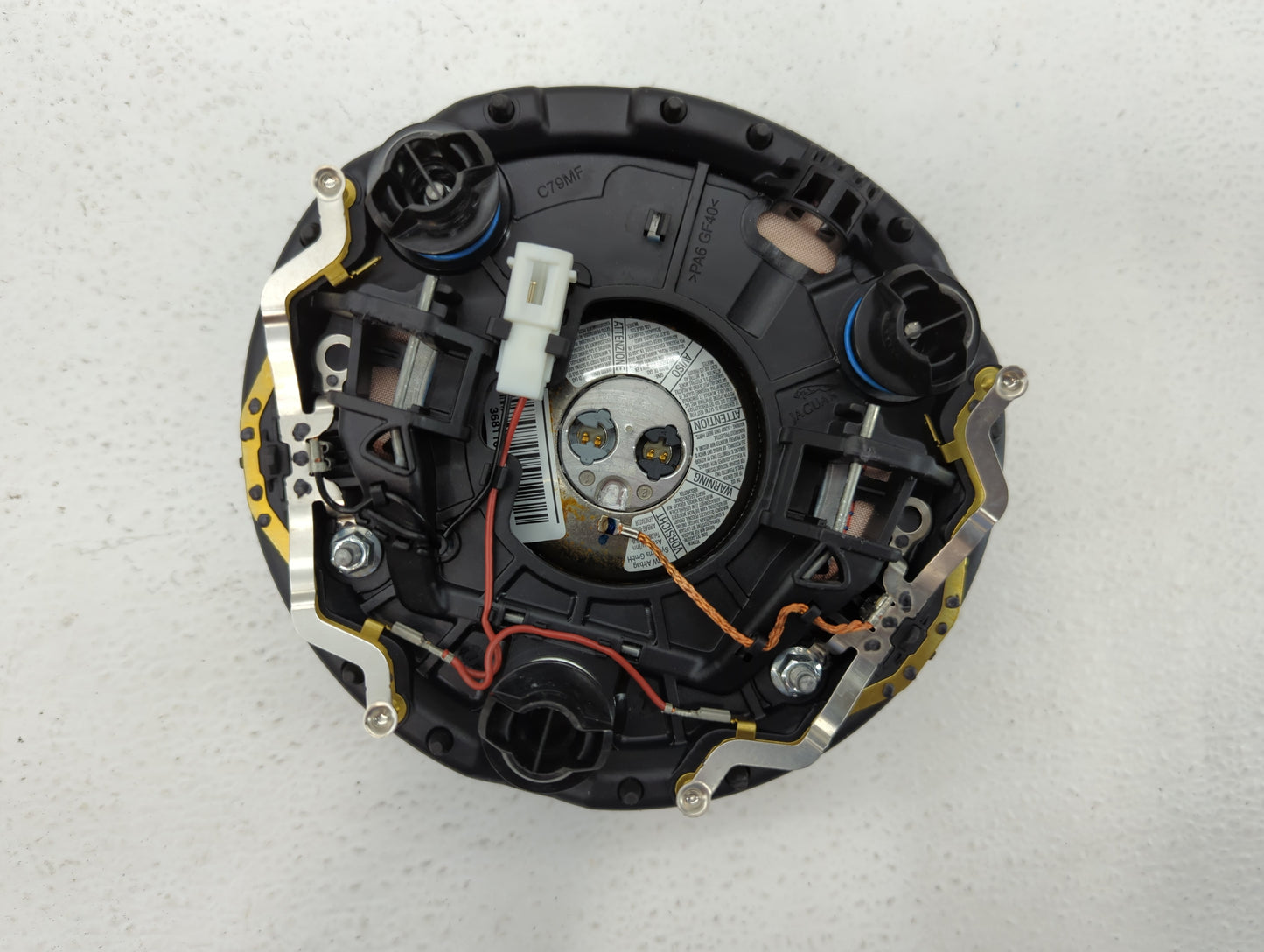 2011-2012 Jaguar Xj Air Bag Driver Left Steering Wheel Mounted Fits Fits 2011 2012 OEM Used Auto Parts - Oemusedautoparts1.c
