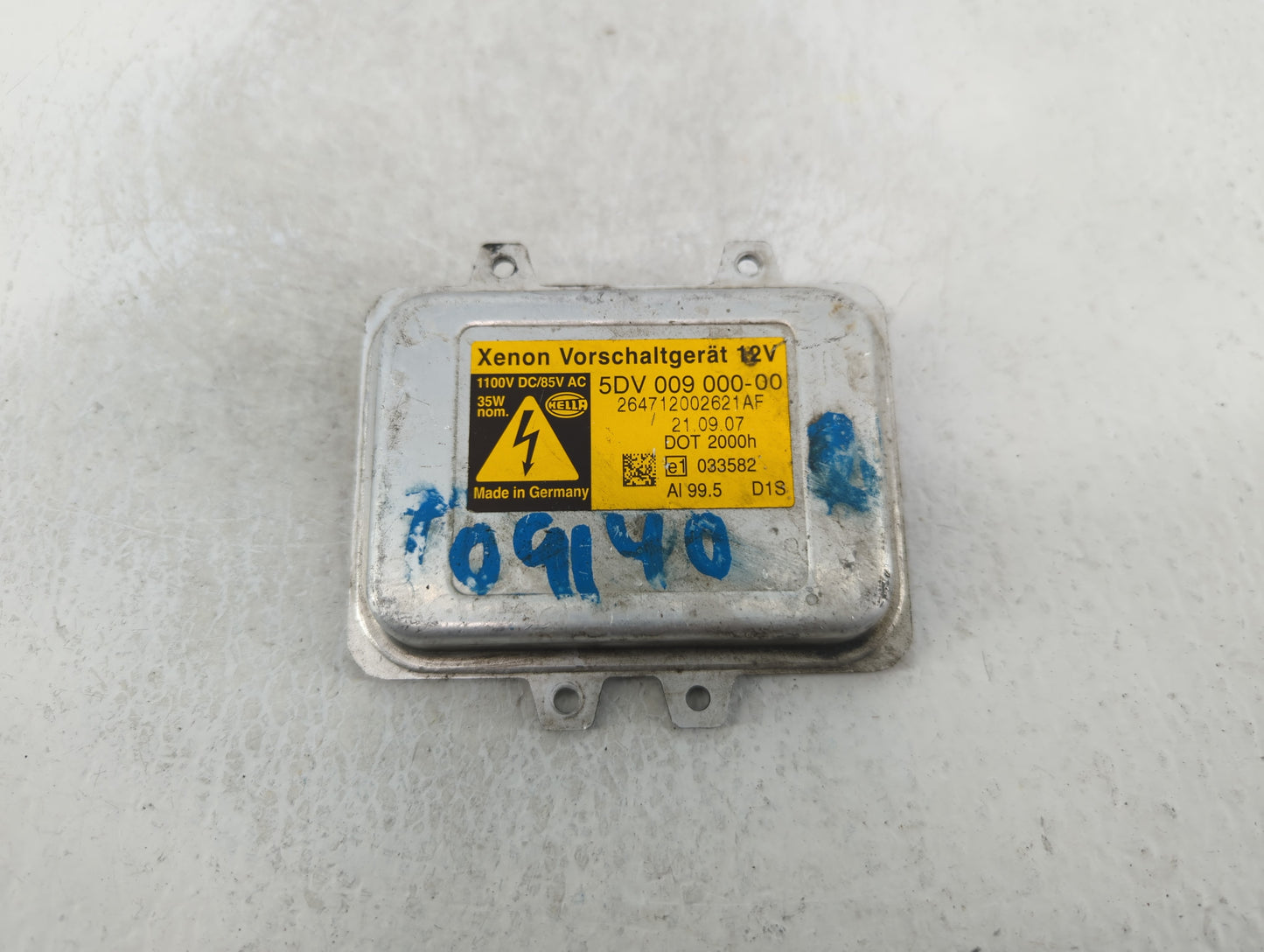 2007-2015 Jaguar Xk Headlight Ballast Head Light - Oemusedautoparts1.com