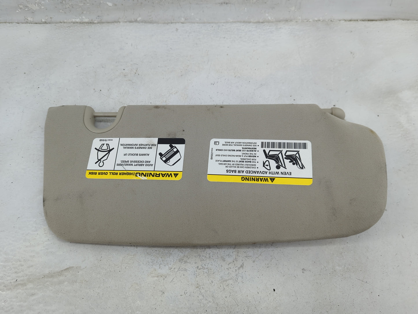 2010-2017 Jeep Compass Sun Visor Shade Replacement Passenger Right Mirror Fits Fits 2010 2011 2012 2013 2014 2015 2016 2017