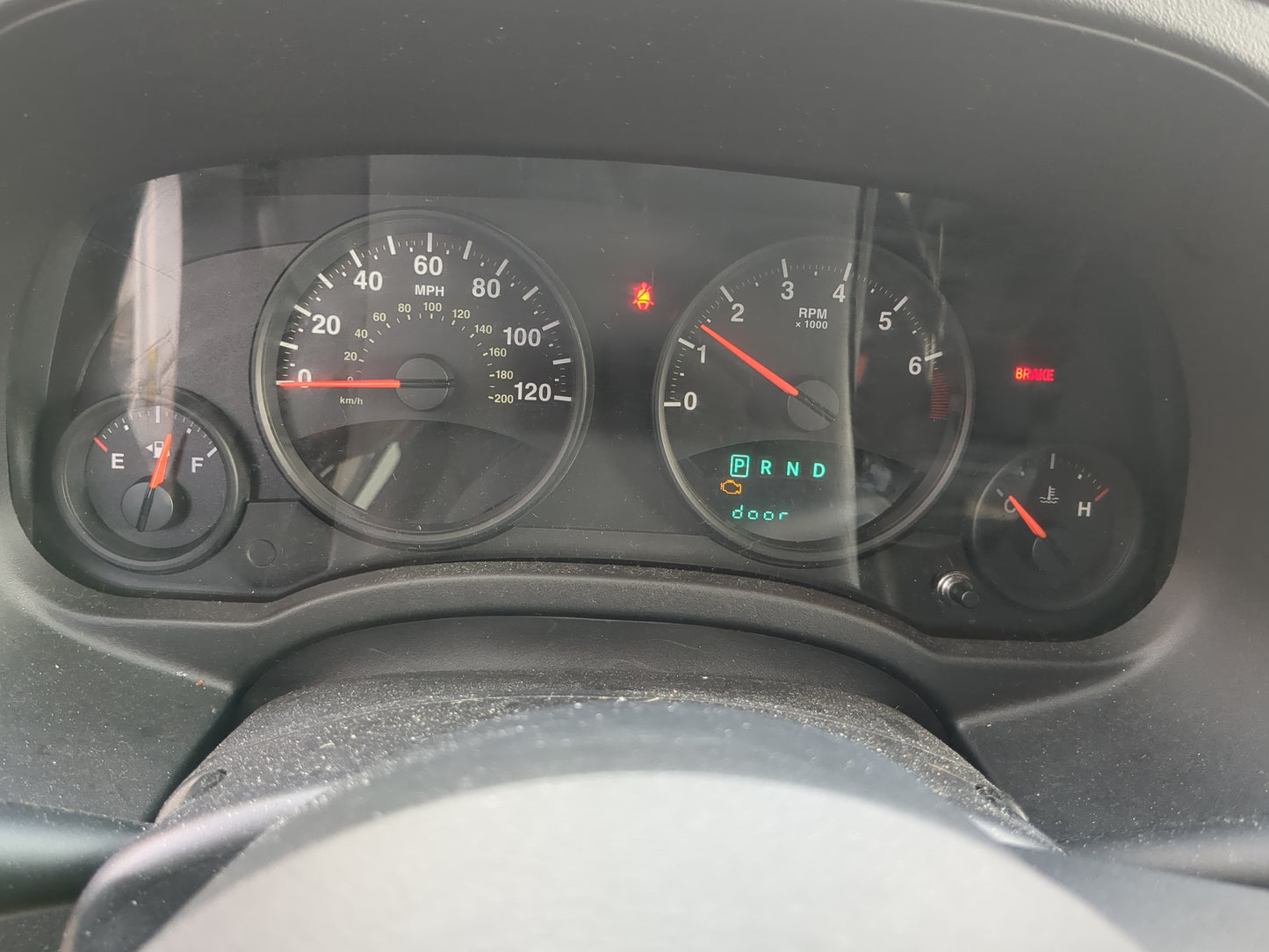 2011-2012 Jeep Compass Instrument Cluster Speedometer Gauges Fits Fits 2011 2012 OEM Used Auto Parts - Oemusedautoparts1.com