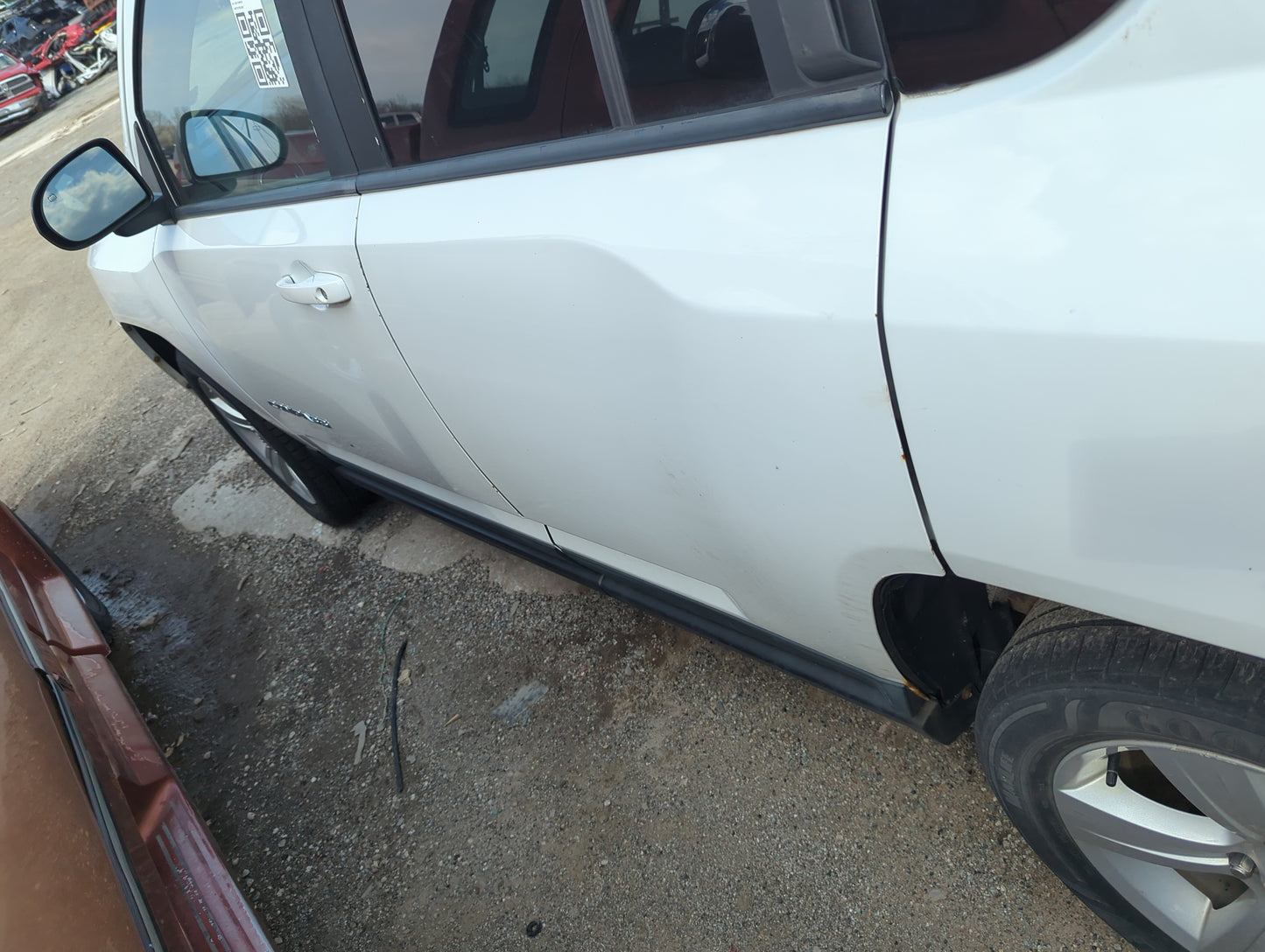 2011-2017 Jeep Compass Driver Rear Door Oem - Oemusedautoparts1.com