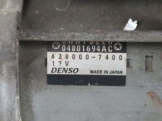 2011-2012 Jeep Grand Cherokee Car Starter Motor Solenoid OEM P/N:428000-7400 04801694AC Fits Fits 2011 2012 OEM Used Auto Parts