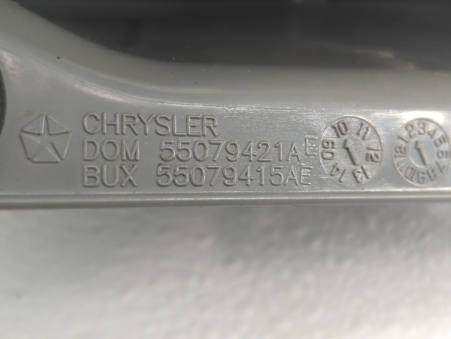 2011 Jeep Grand Cherokee Tail Light Assembly Driver Left OEM Fits OEM Used Auto Parts - Oemusedautoparts1.com