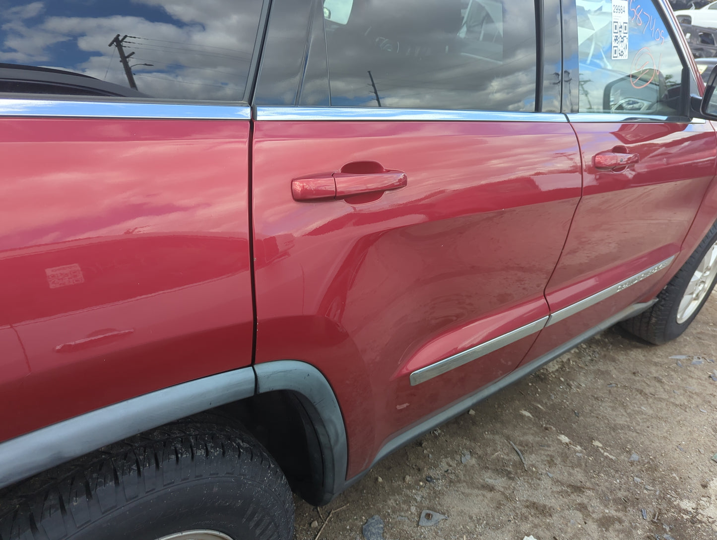 2011-2022 Jeep Grand Cherokee Passenger Rear Door Oem 5015649 - Oemusedautoparts1.com
