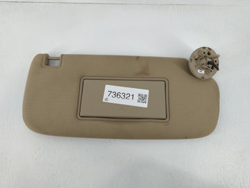 2011-2013 Jeep Grand Cherokee Sun Visor Shade Replacement Passenger Right Mirror Fits OEM Used Auto Parts